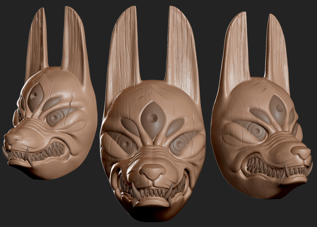 STL file GHOST OF TSUSHIMA Legends Assassin Dog Mask Fan Art Cosplay